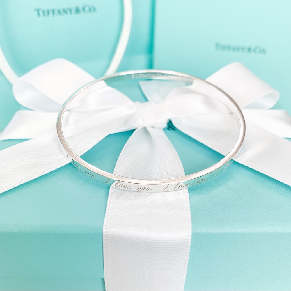 Tiffany & Co. Tiffany Notes I Love You Bangle
